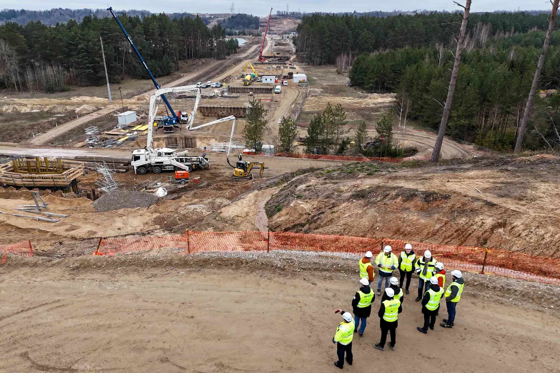 Rail Baltica statyba / „Lietuvos geležinkeliai“ nuotr.