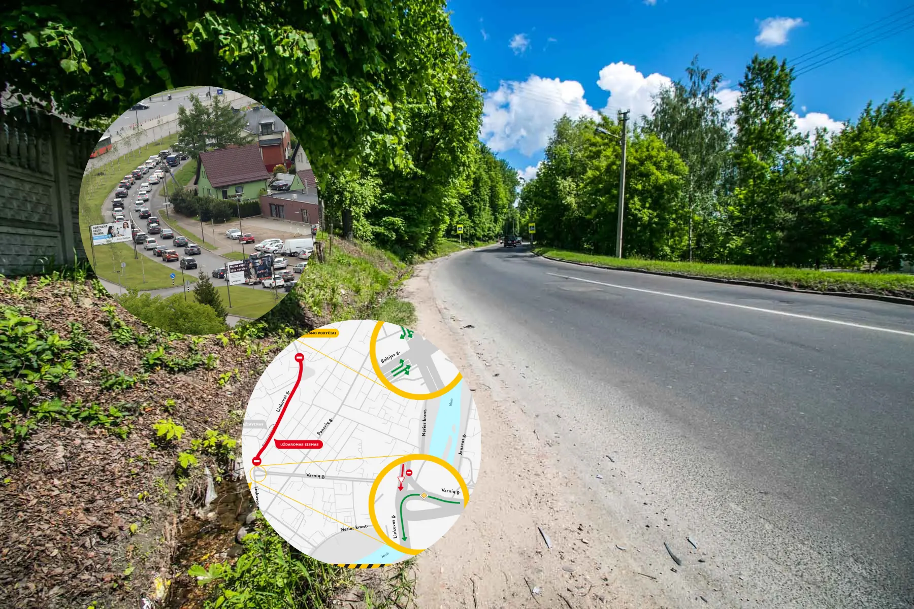 Iki rudens uždaroma Linkuvos gatvės įkalnė