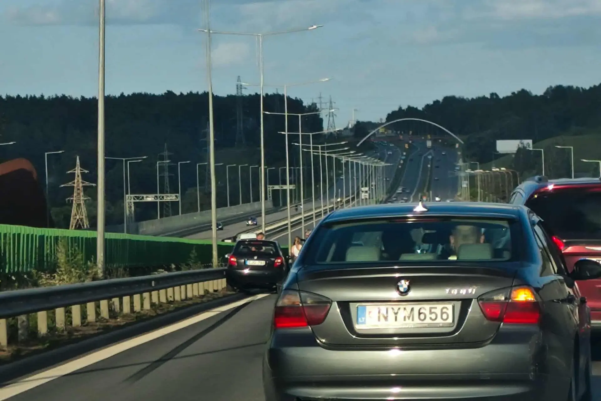 Avarija Islandijos pl. / Skaitytojų nuotr.