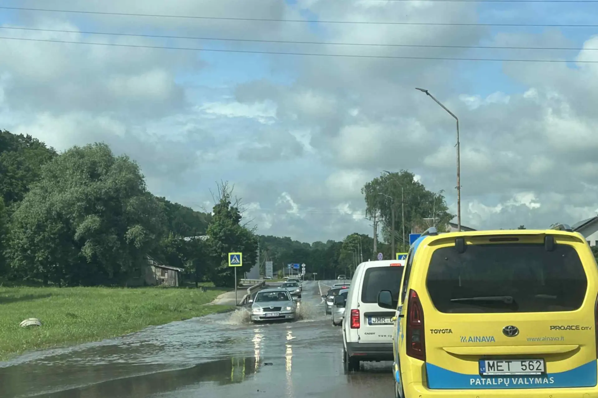 Didelė bala kelyje link Lapių / Skaitytojų nuotr.