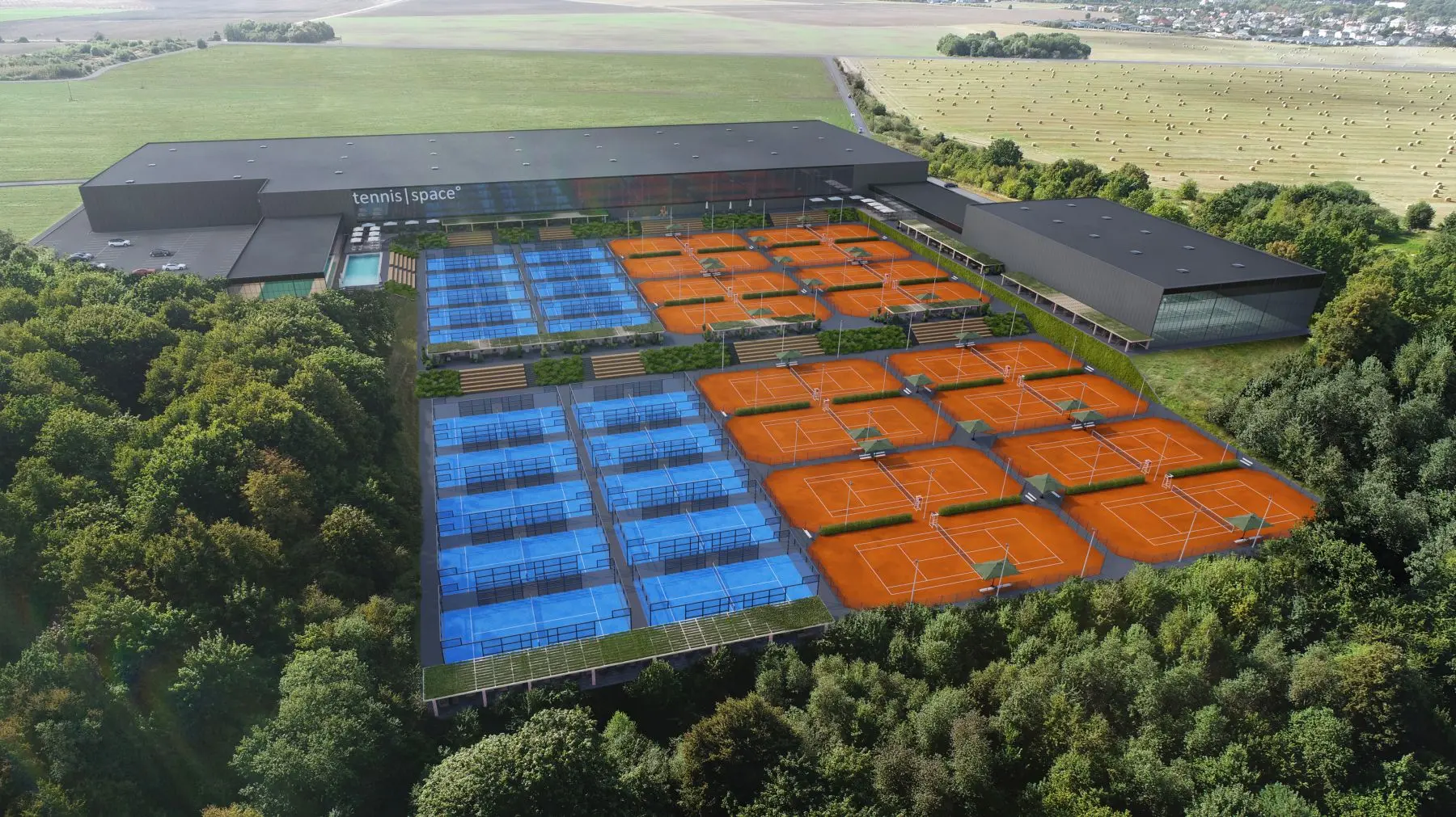 „Tennis Space“ sporto kompleksas Noreikiškėse / Organizatorių nuotr.