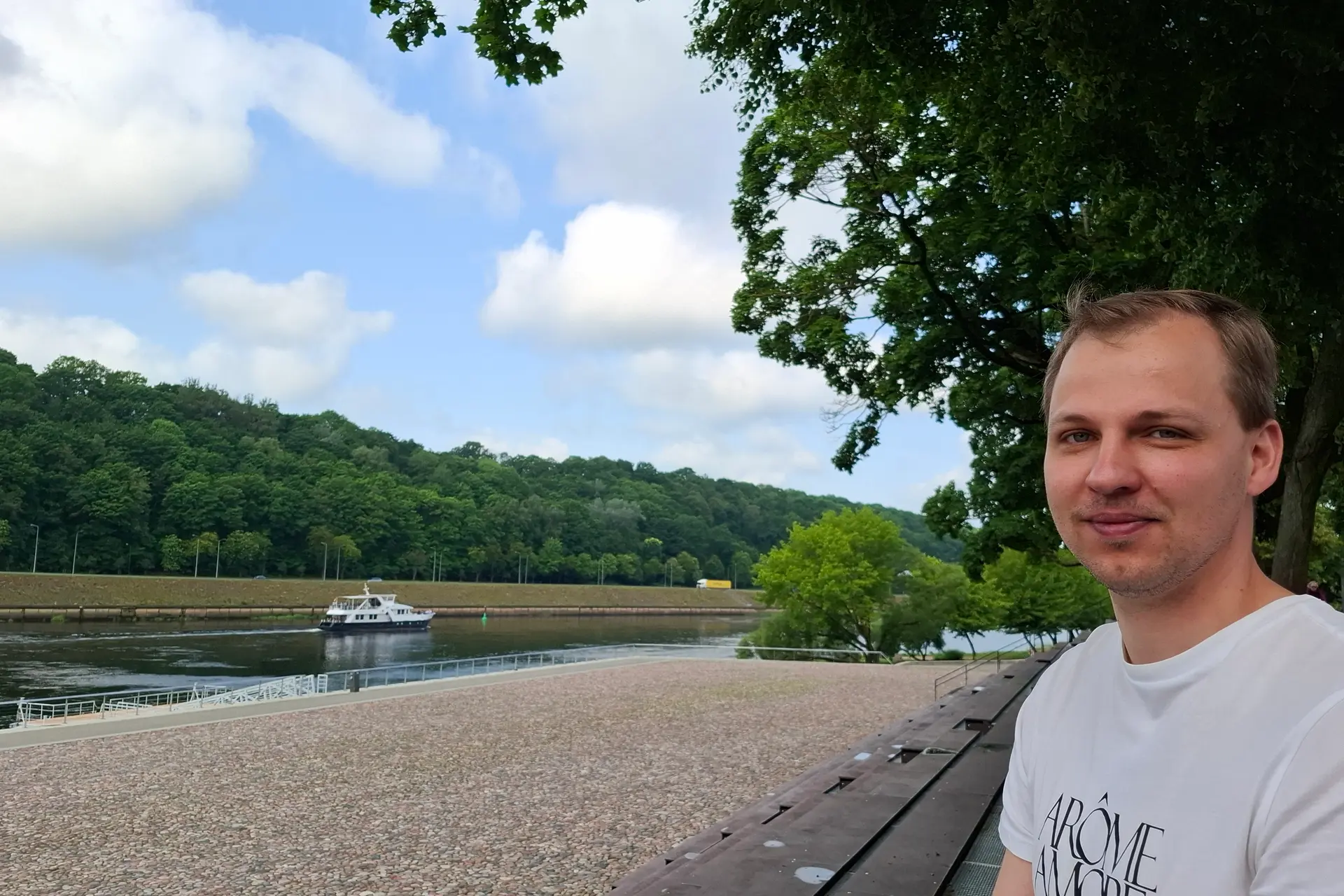 Ekskursijos laivu Nemunu / R. Tenio nuotr.