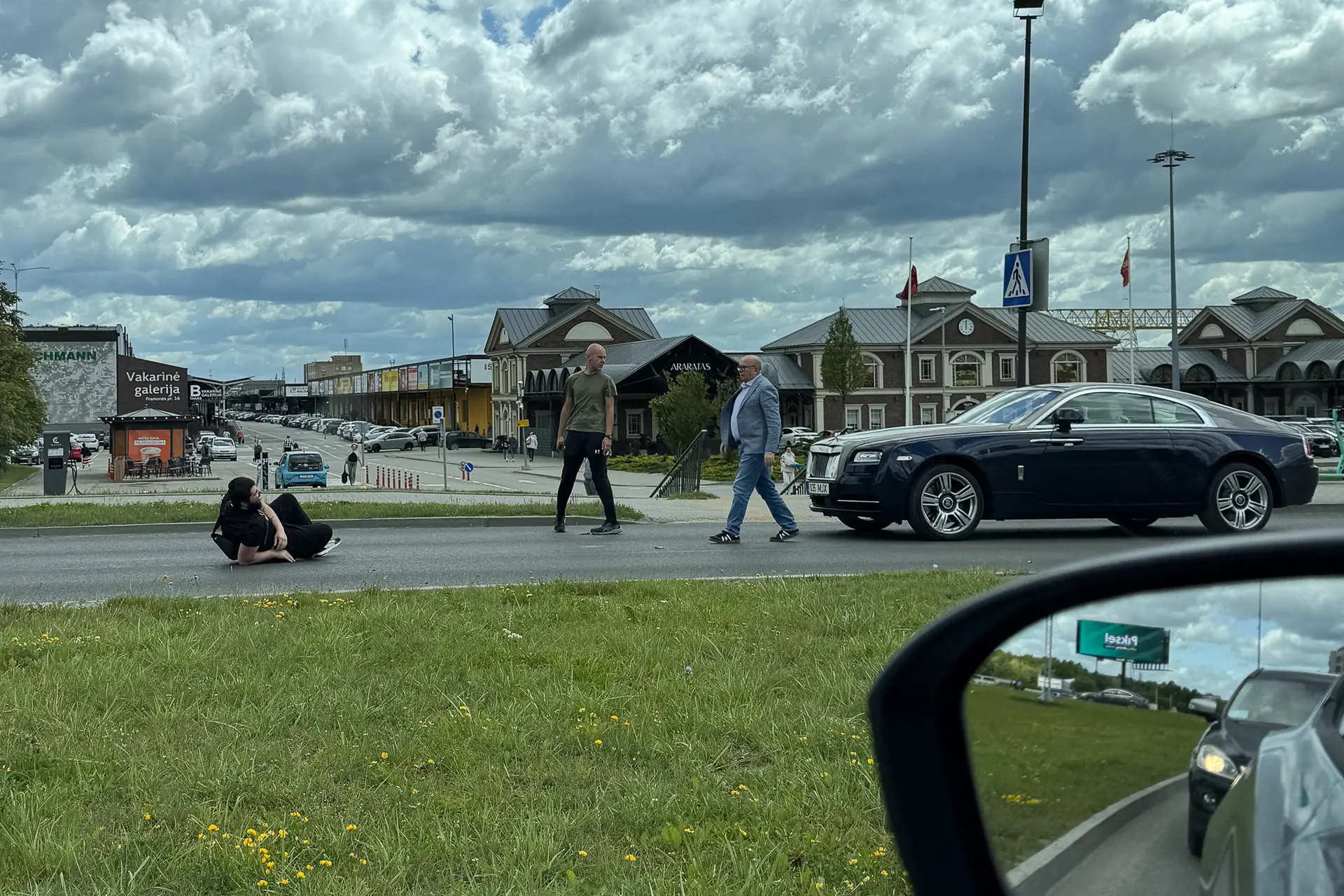 Partrenktas žmogus / Kas vyksta Kaune skaitytojų nuotr.
