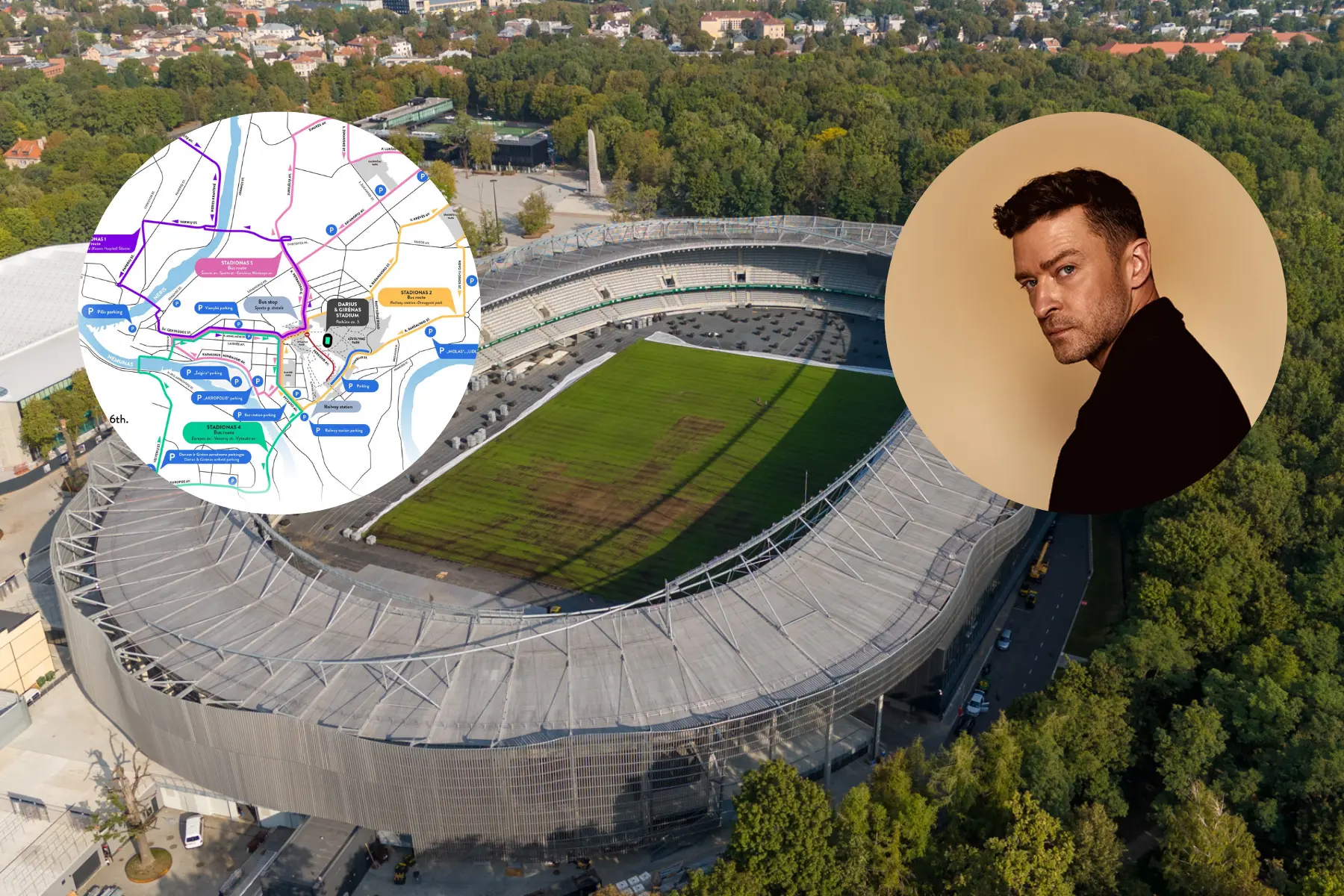 Informacija, kurią svarbu žinoti vyksiantiems į J. Timberlake koncertą