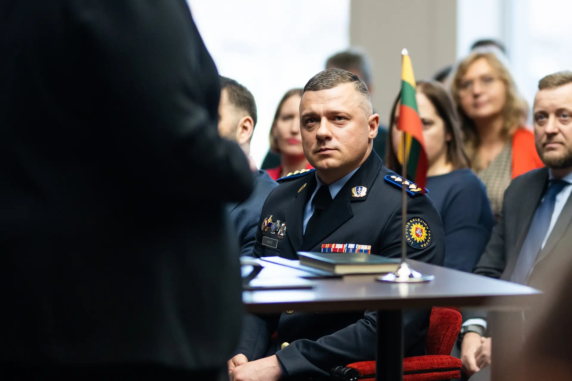 Pranešėjo statusą gavusio M. Kairio pateiktą medžiagą nagrinėja STT