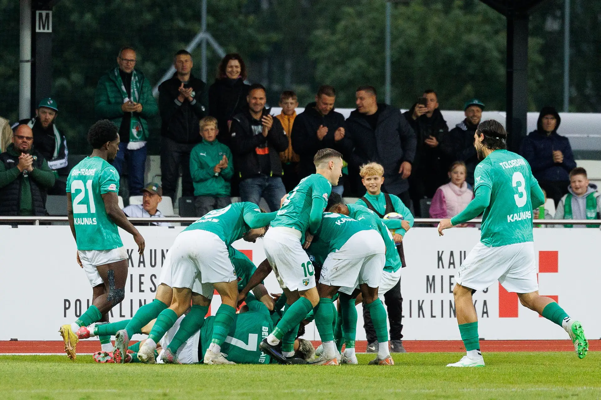 FK „Kauno Žalgiris“ – Bridžendo „Penybont“ / E. Ovčarenko / BNS nuotr.