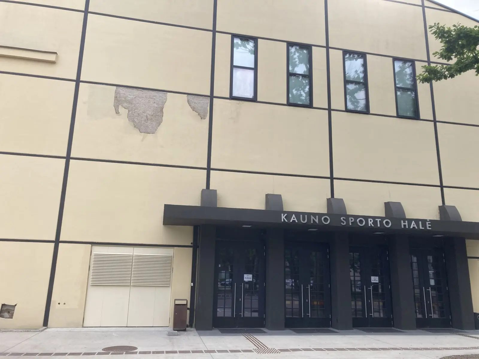 Kauno sporto halės brokas / Skaitytojo nuotr.