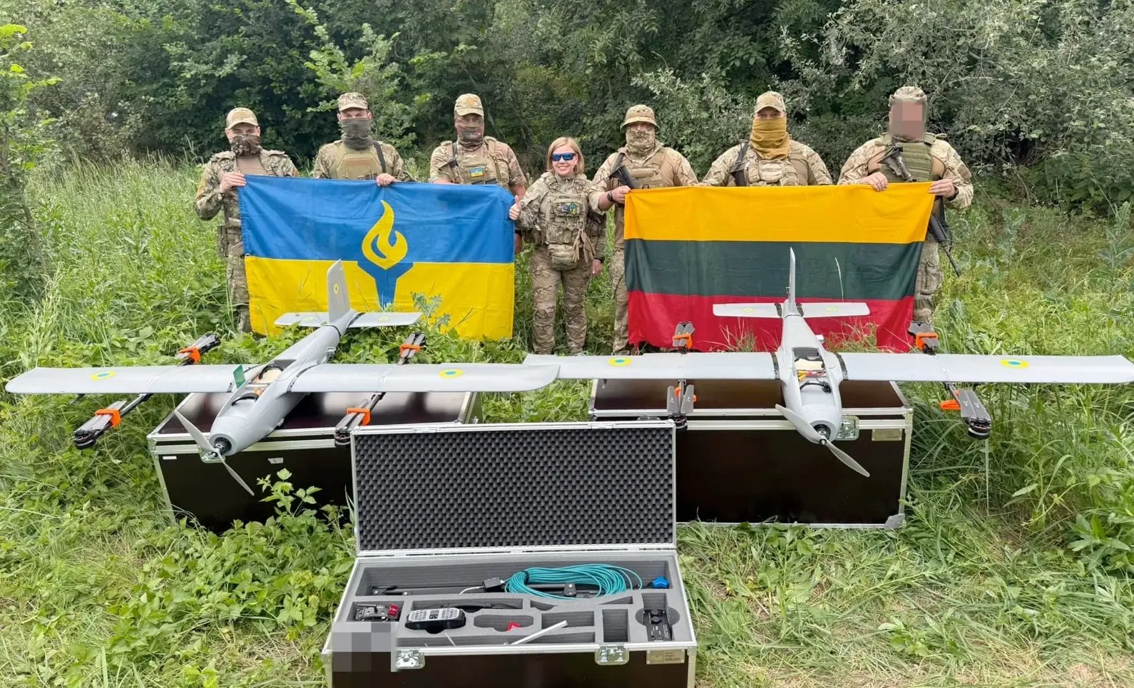 Kariai Ukrainoje su įranga, įsigyta už akcijos „Radarom!“ paramą_„Blue Yellow“