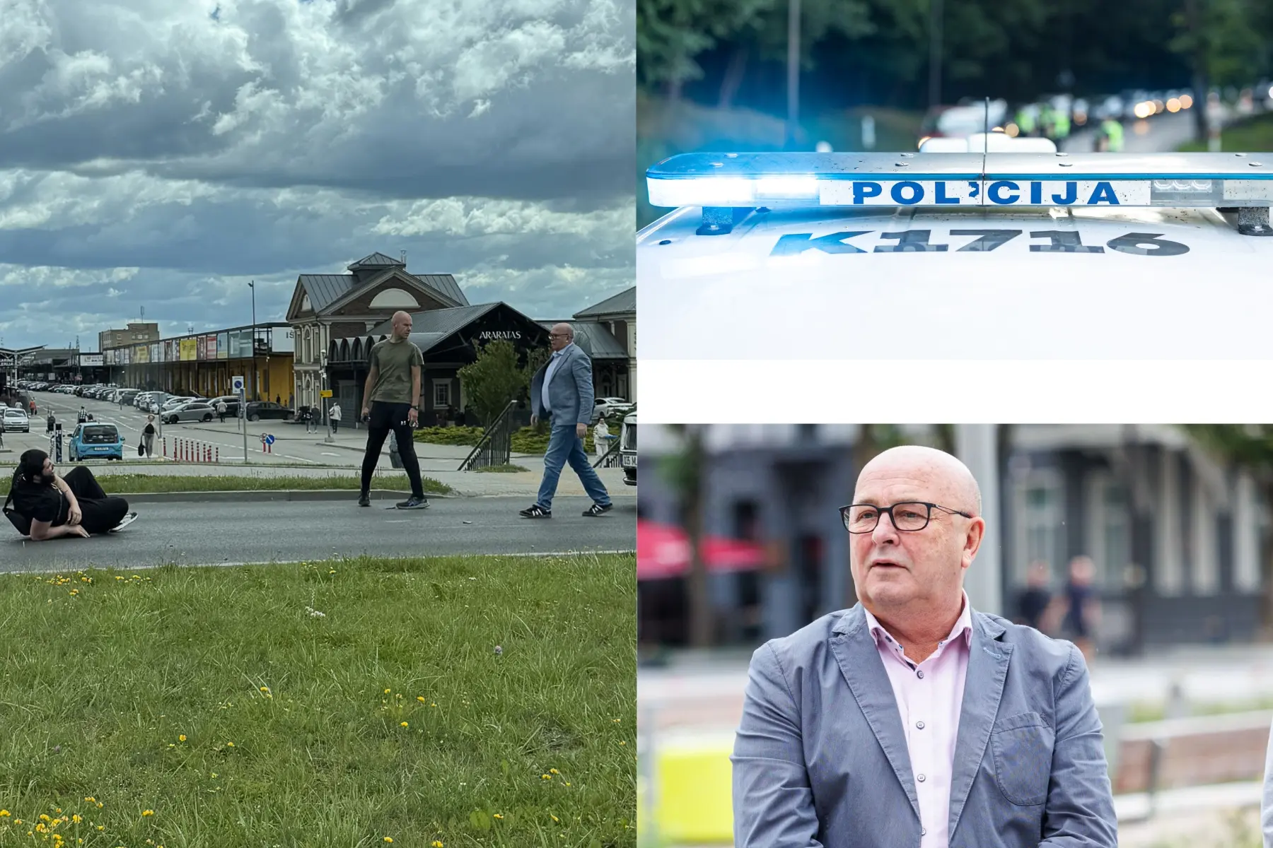 Kauno policija dėl V. Matijošaičio partrenkto Rusijos piliečio pradėjo administracinę teiseną