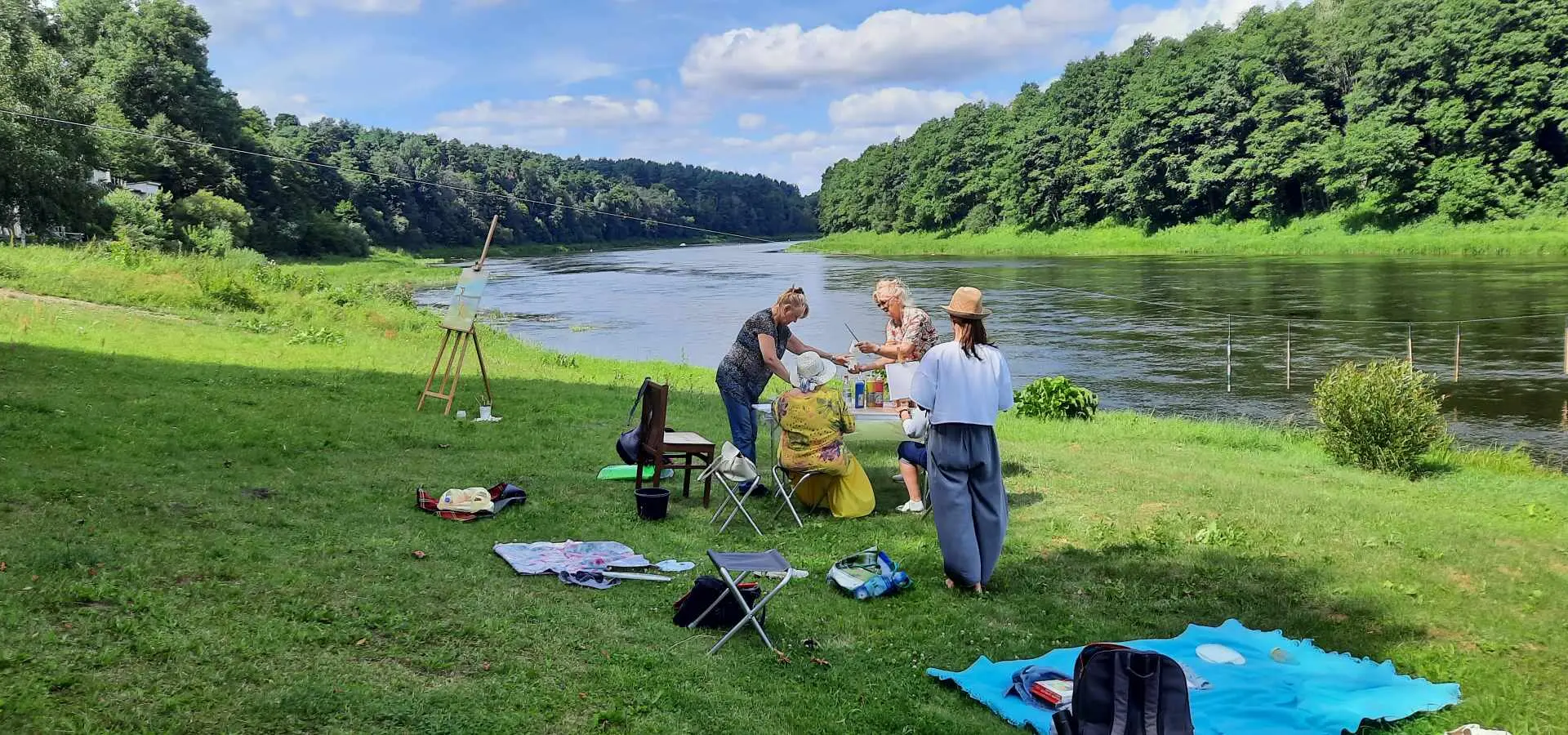 Piešiame Nemuną