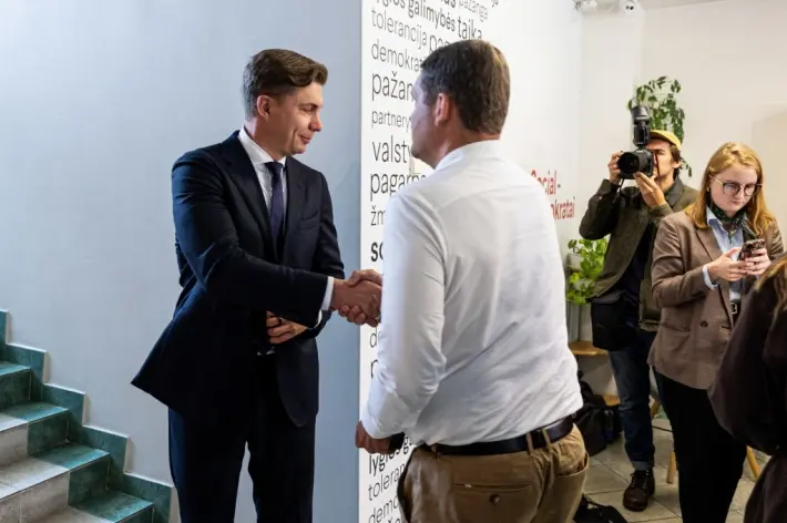 Socialdemokratų ir „aušriečių“ lyderiai ketina aptarti valdančiosios daugumos formavimą