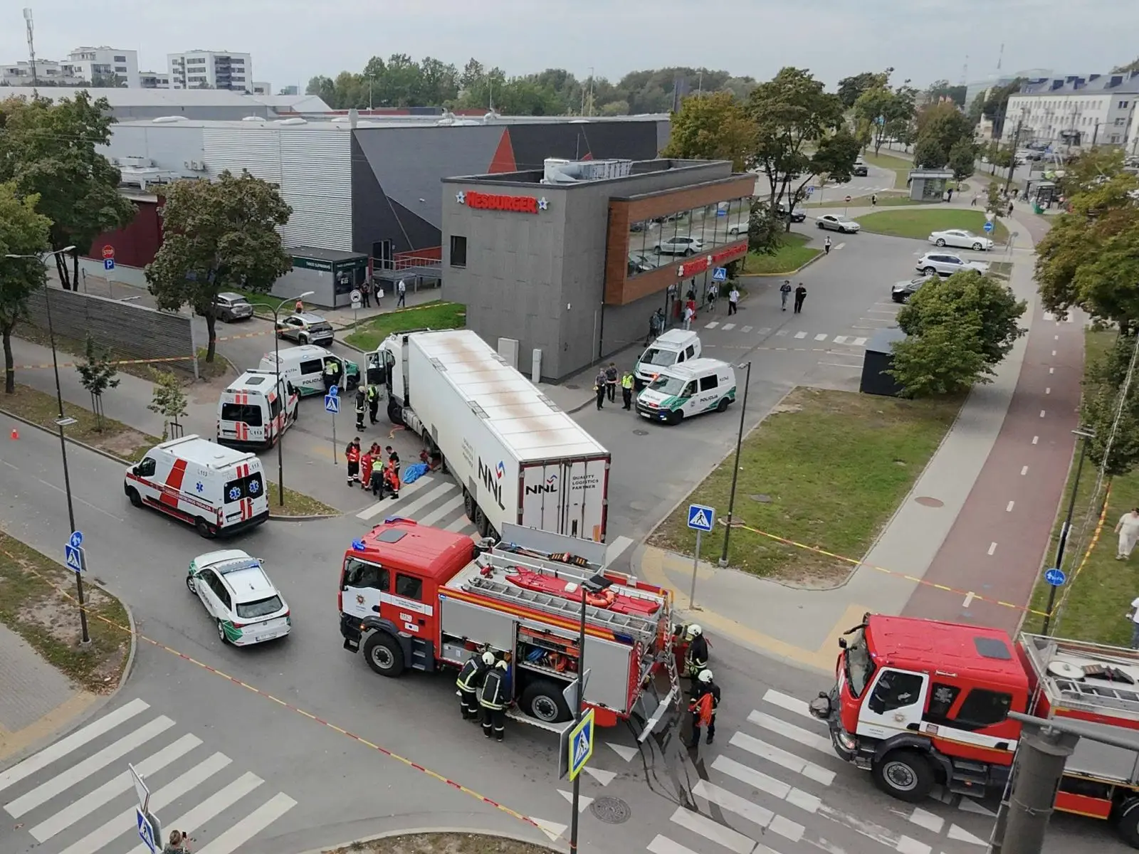 Kaune vilkikas mirtinai sužalojo pėsčiąją / Skaitytojų, Kas vyksta nuotr.
