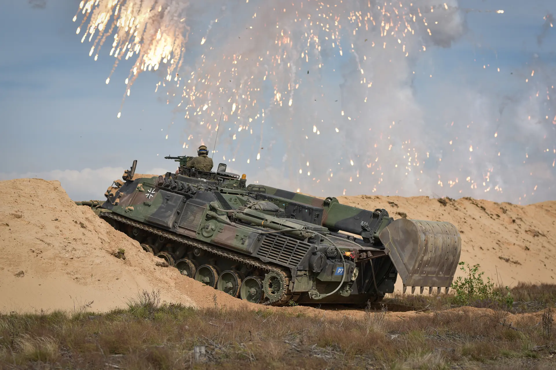 Pratybos „Inžinierių griausmas“ / Lietuvos kariuomenės nuotr.