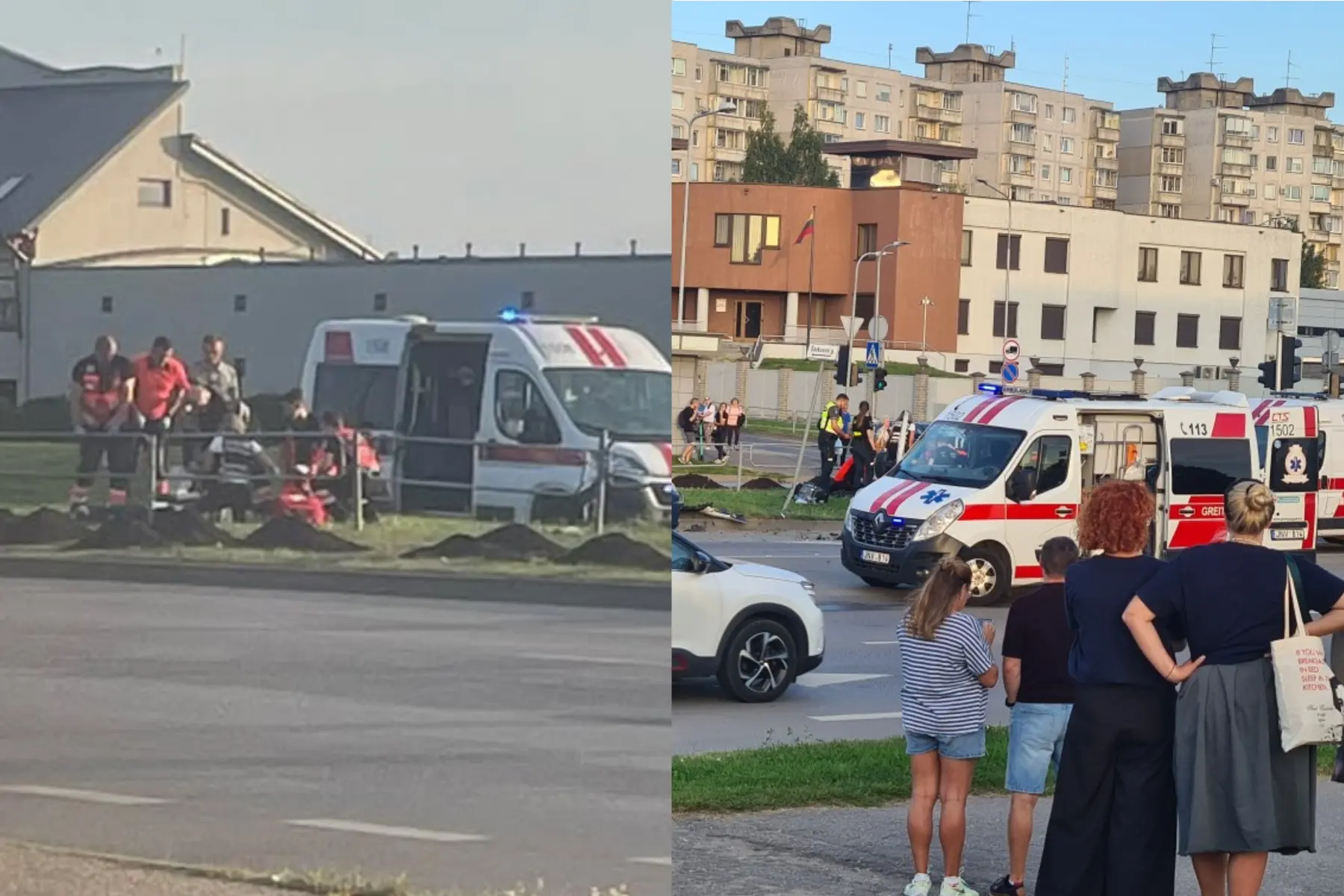 Policija skelbia daugiau detalių apie motociklininko mirtimi pasibaigusią avariją Kaune