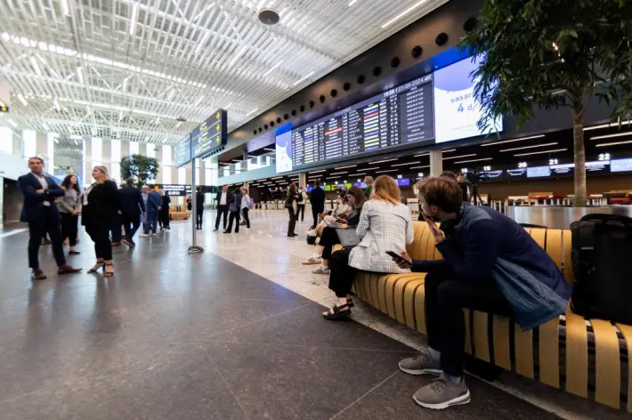Atšaukti šeši skrydžiai tarp Vilniaus ir Frankfurto