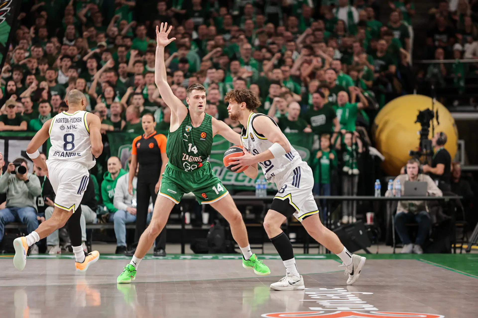Kauno „Žalgiris“ – Stambulo „Fenerbahče“ / R. Tenio nuotr.