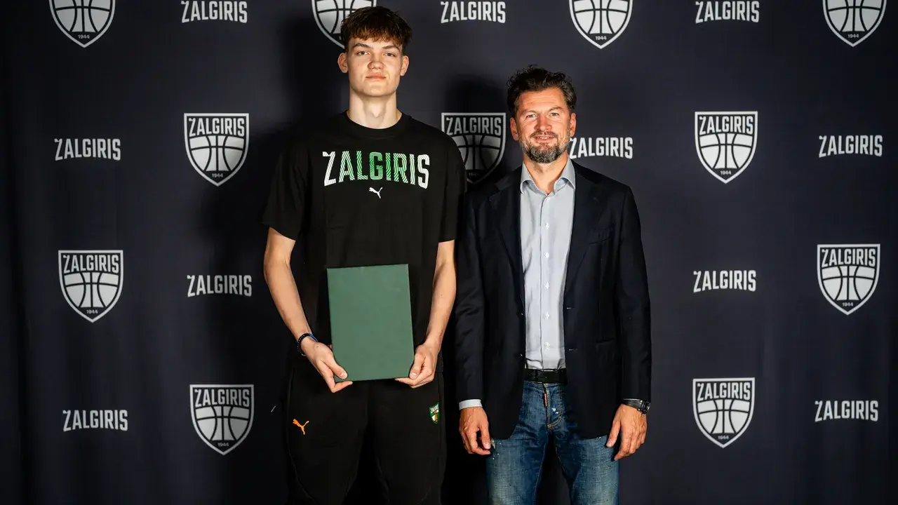 „Žalgirio“ jaunimo sistemą papildė Baltijos šalių talentai / Žalgiris.lt nuotr.