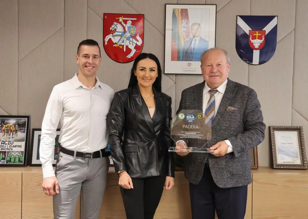 Pasaulio vicečempionai dėkojo už indėlį OCR ir Ninja sporto plėtrą / KRS nuotr.