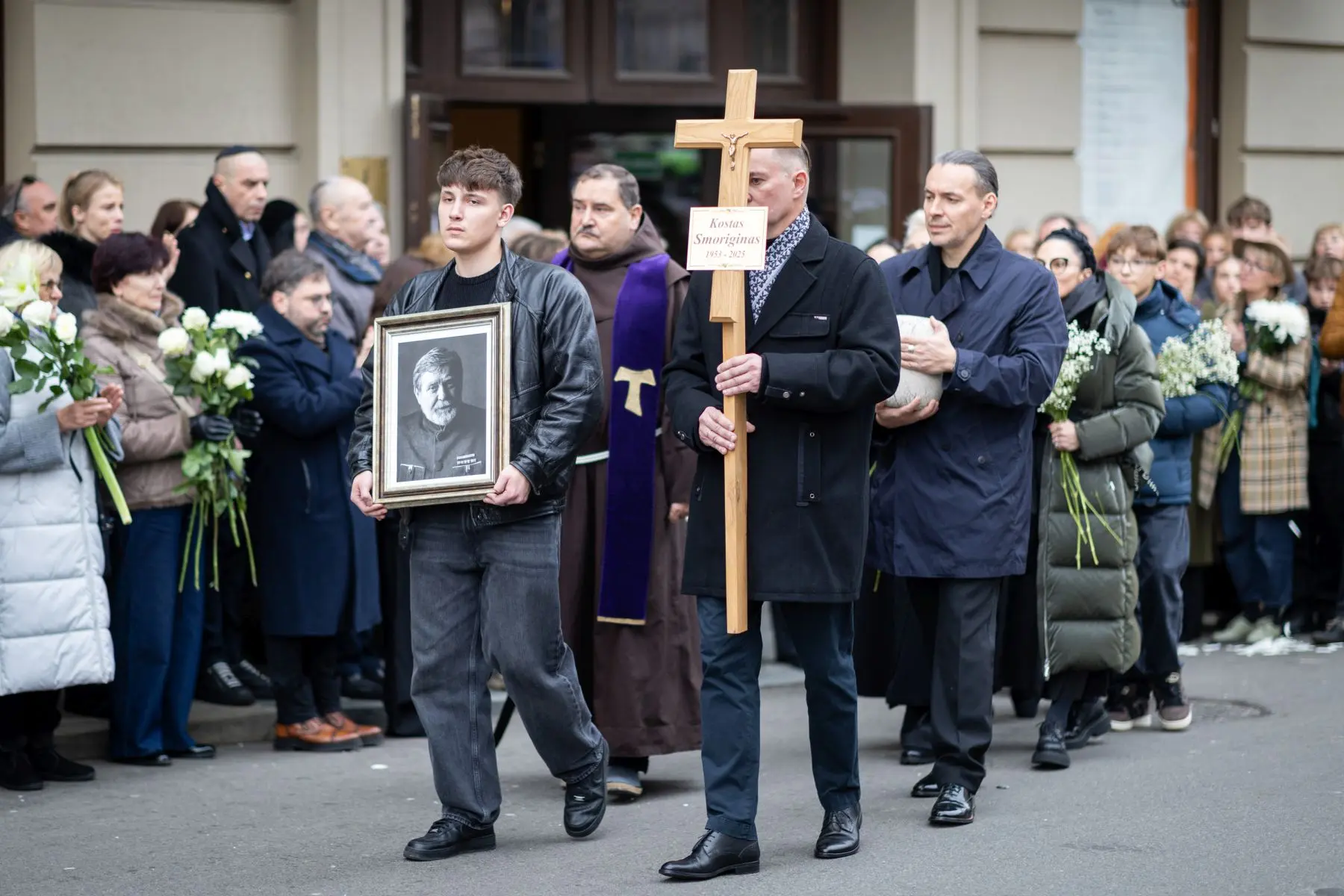 Kauniečio K. Smorigino urna išlydėta į amžinojo poilsio vietą