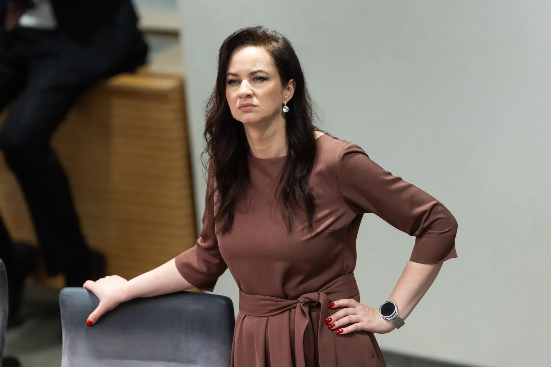 Į Italiją su delegacija vyksianti I. Ruginienė kartu vežasi vyrą ir vaikus