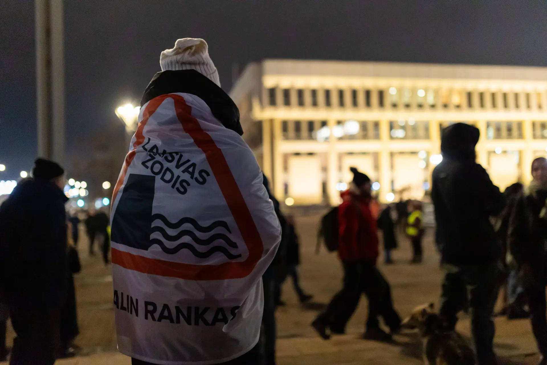 Tiesiogiai: protestas „Šalin rankas nuo laisvo žodžio“