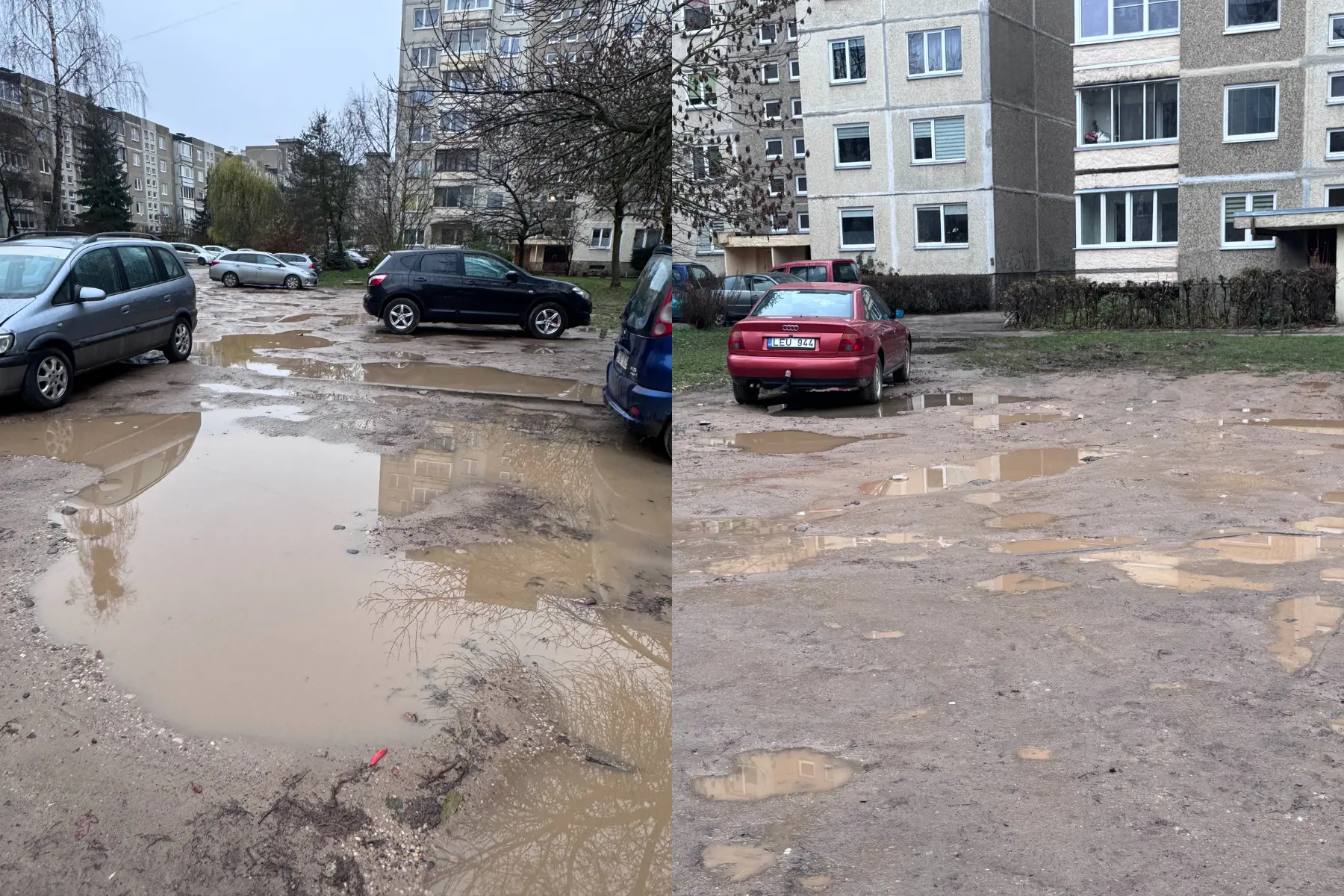 Ukmergės g. kiemas / Skaitytojų nuotr.