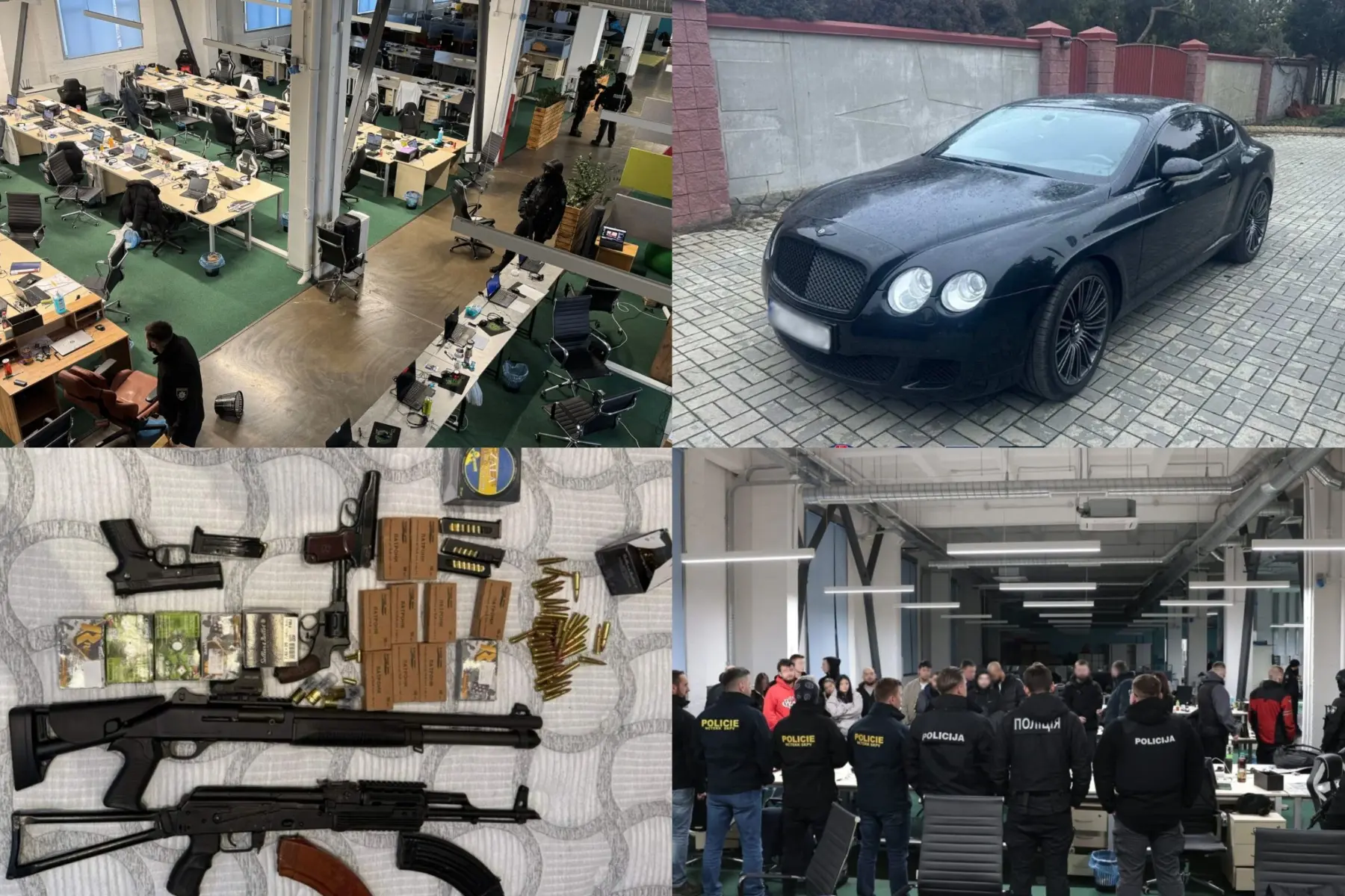 Išardytas telefoninių sukčių tinklas, veikęs ir Lietuvoje / Vilniaus AVPK nuotr.
