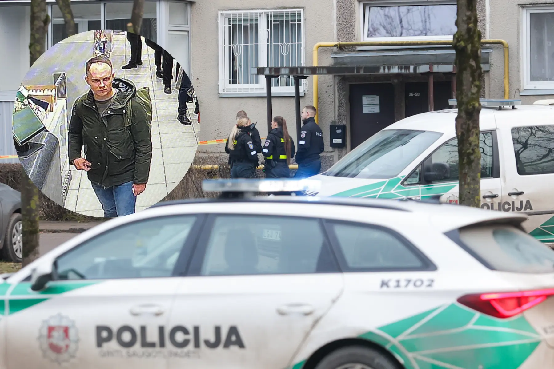 Policija tęsia nužudymu Kaune įtariamo vyro paiešką