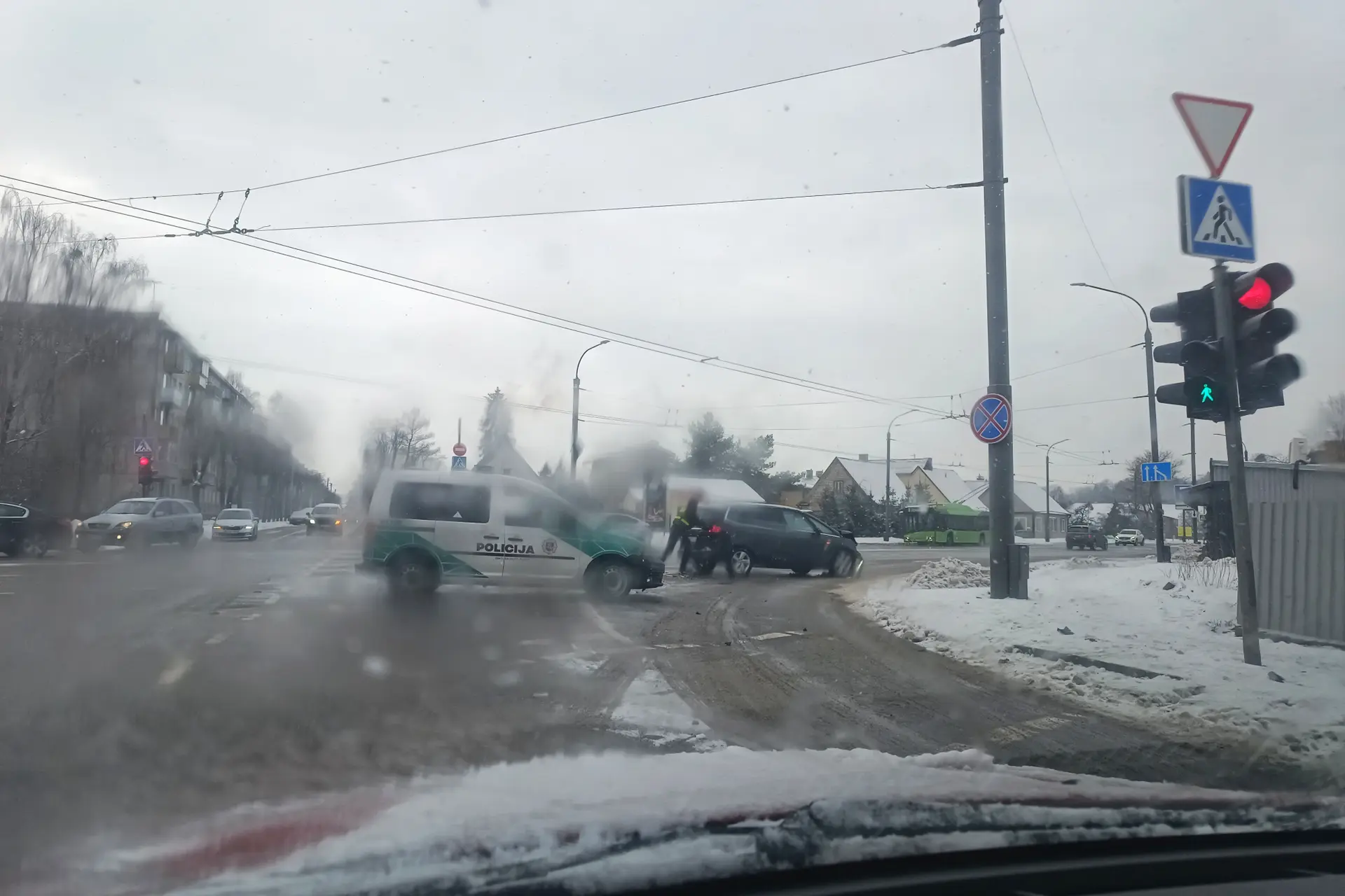 Avarija Varnių gatvėje