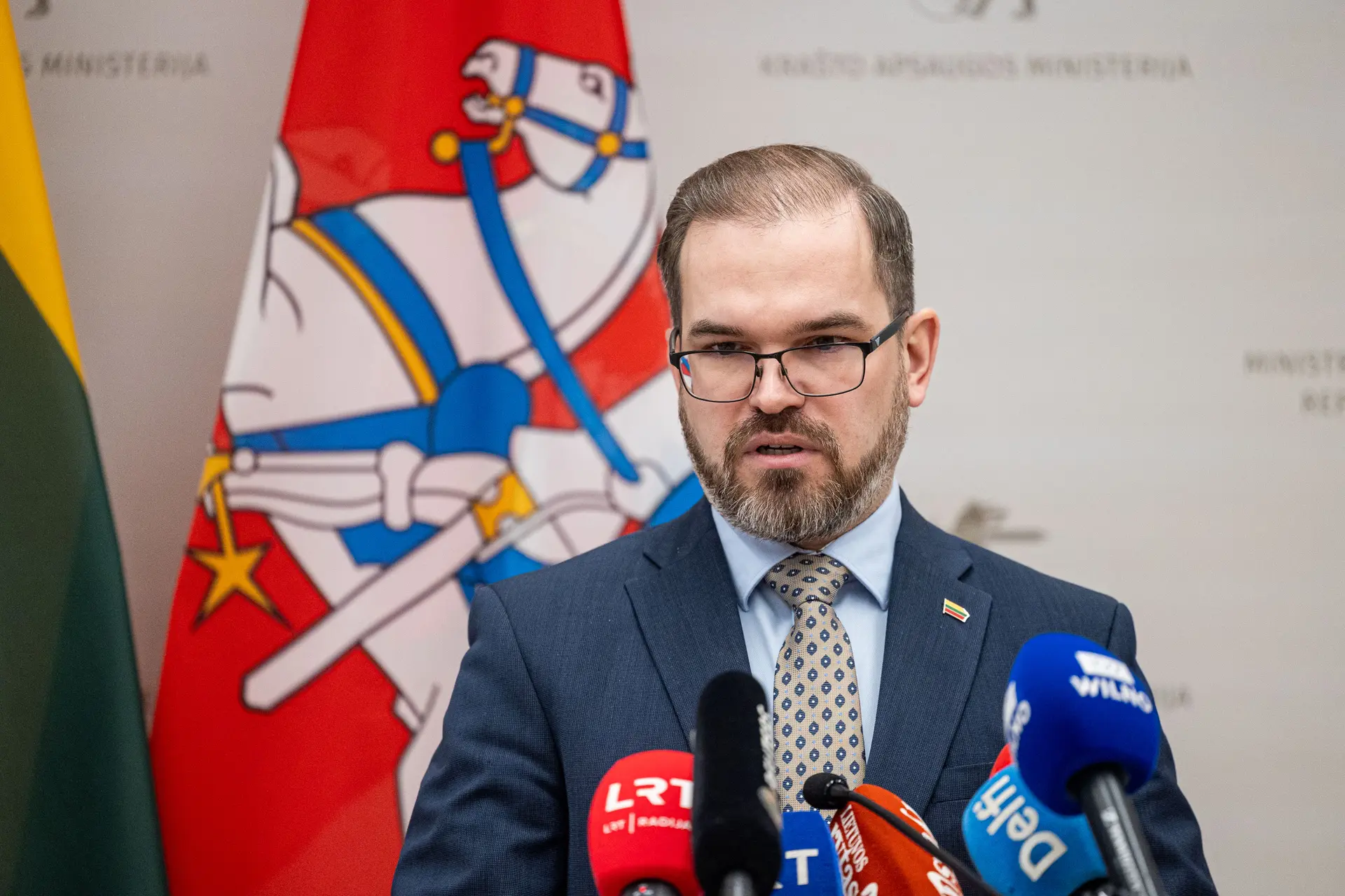 R. Kaunas: tęsiantis karui Ukrainoje, dronų incidentų tikimybė išlieka aukšta