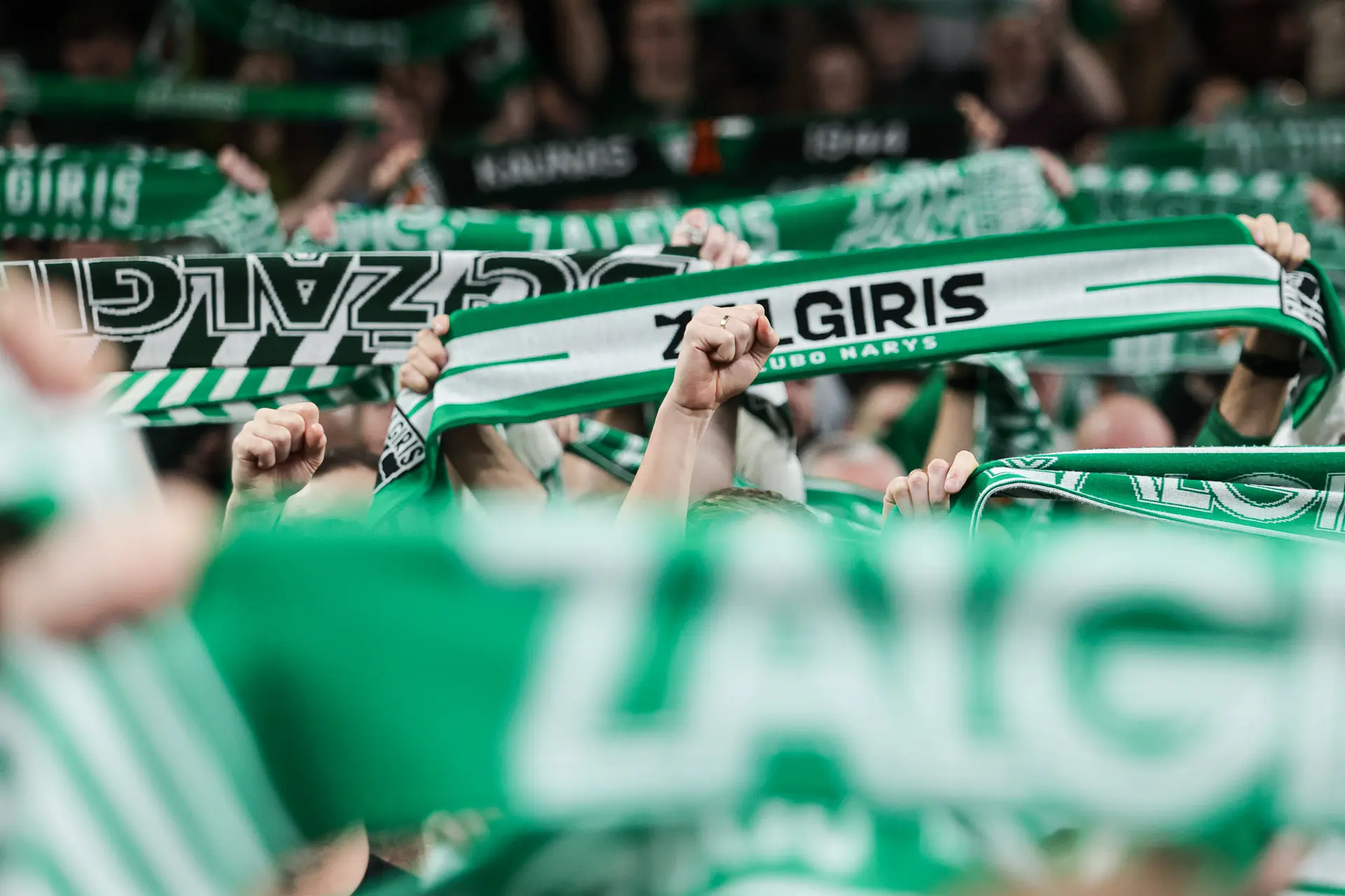 „Green White Boys“ pasiruošę sutikti svečius iš Belgrado: arenoje lauks viena didžiausių vaizdinių akcijų