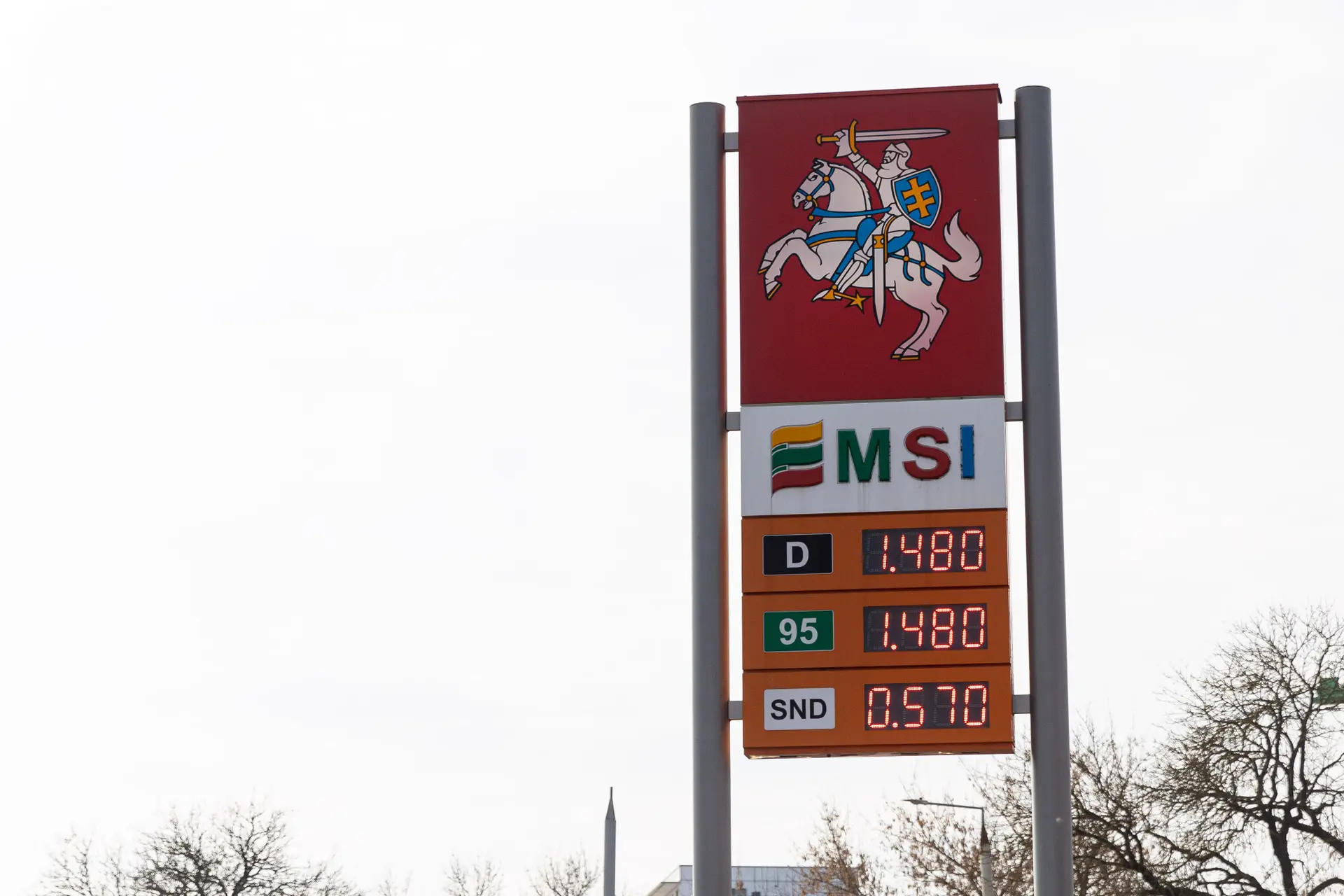 Emsi, degalinė