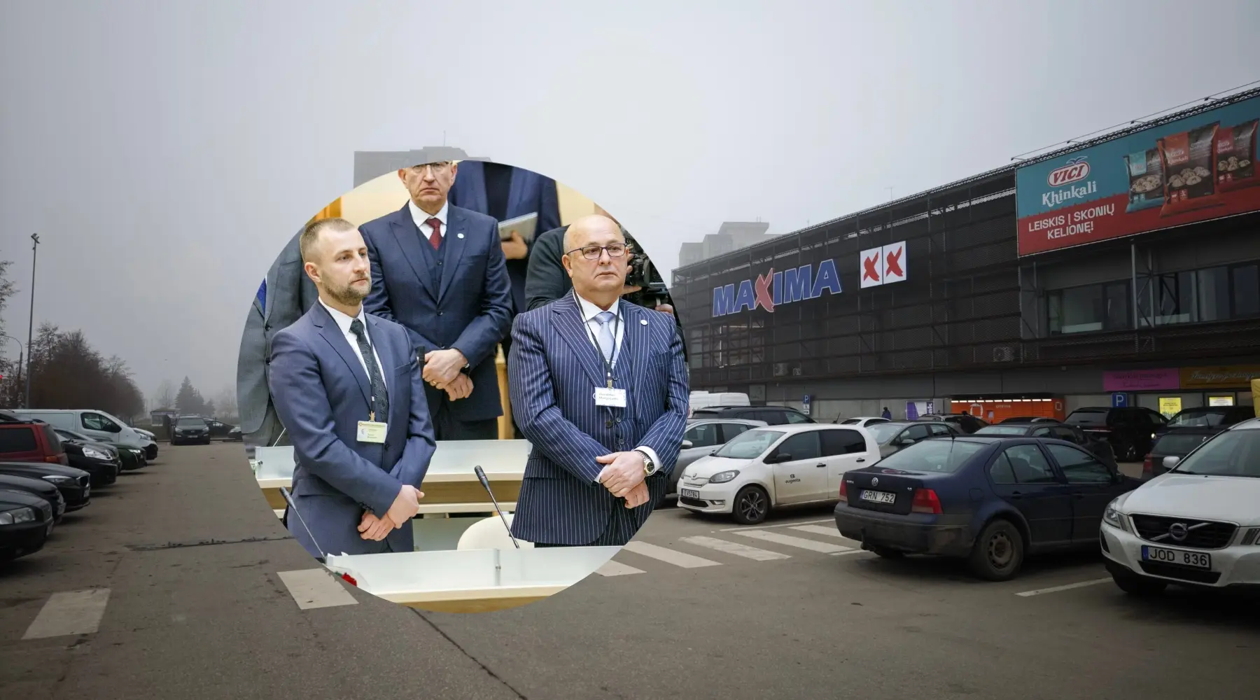 Šiaurės pr. 8D aikštelė, Š. Matijošaitis, V. Matijošaitis / „Kas vyksta Kaune“ fotomontažas
