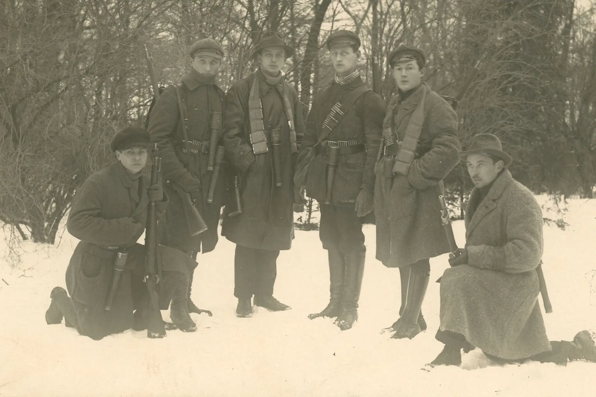 Klaipėdos krašto operacijos dalyviai, 1923 m. / Vytauto Didžiojo karo muziejaus rinkinių nuotr.