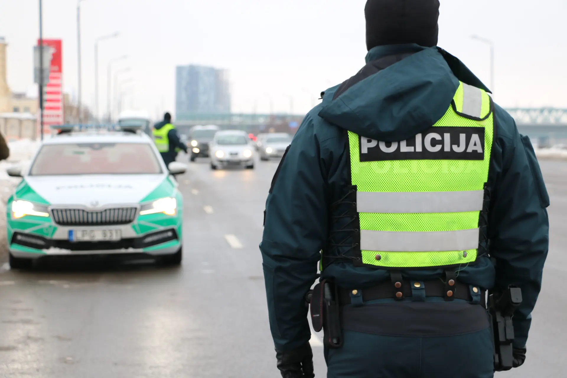 Policijos pareigūnas / Kauno AVPK nuotr.