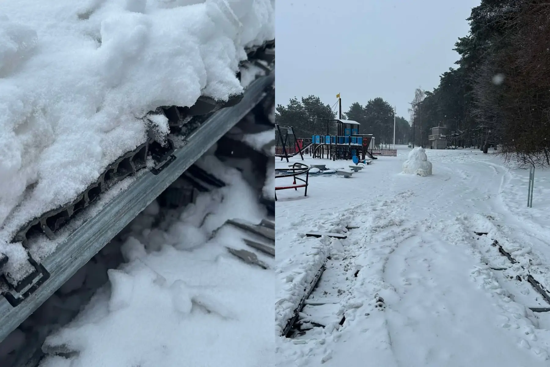 Apgadinta Lampėdžio pakrantės infrastruktūra / Skaitytojų nuotr.