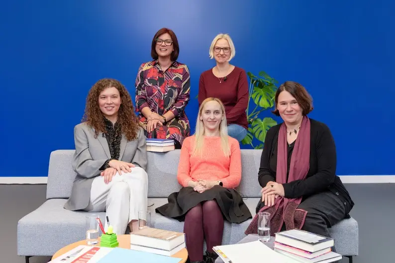 Metų knygos rinkimai 2025, vaikų ir paauglių literatūros vertinimo komisija / V. Juozaičio nuotr.
