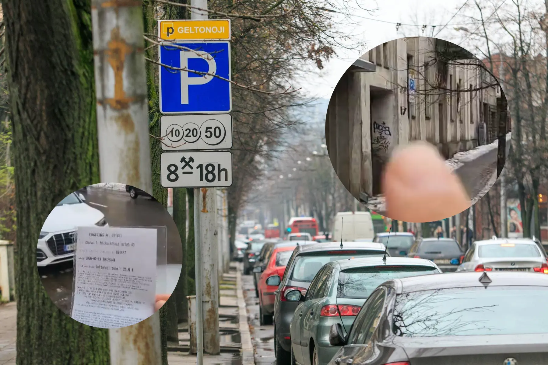 Parkavimas, bauda