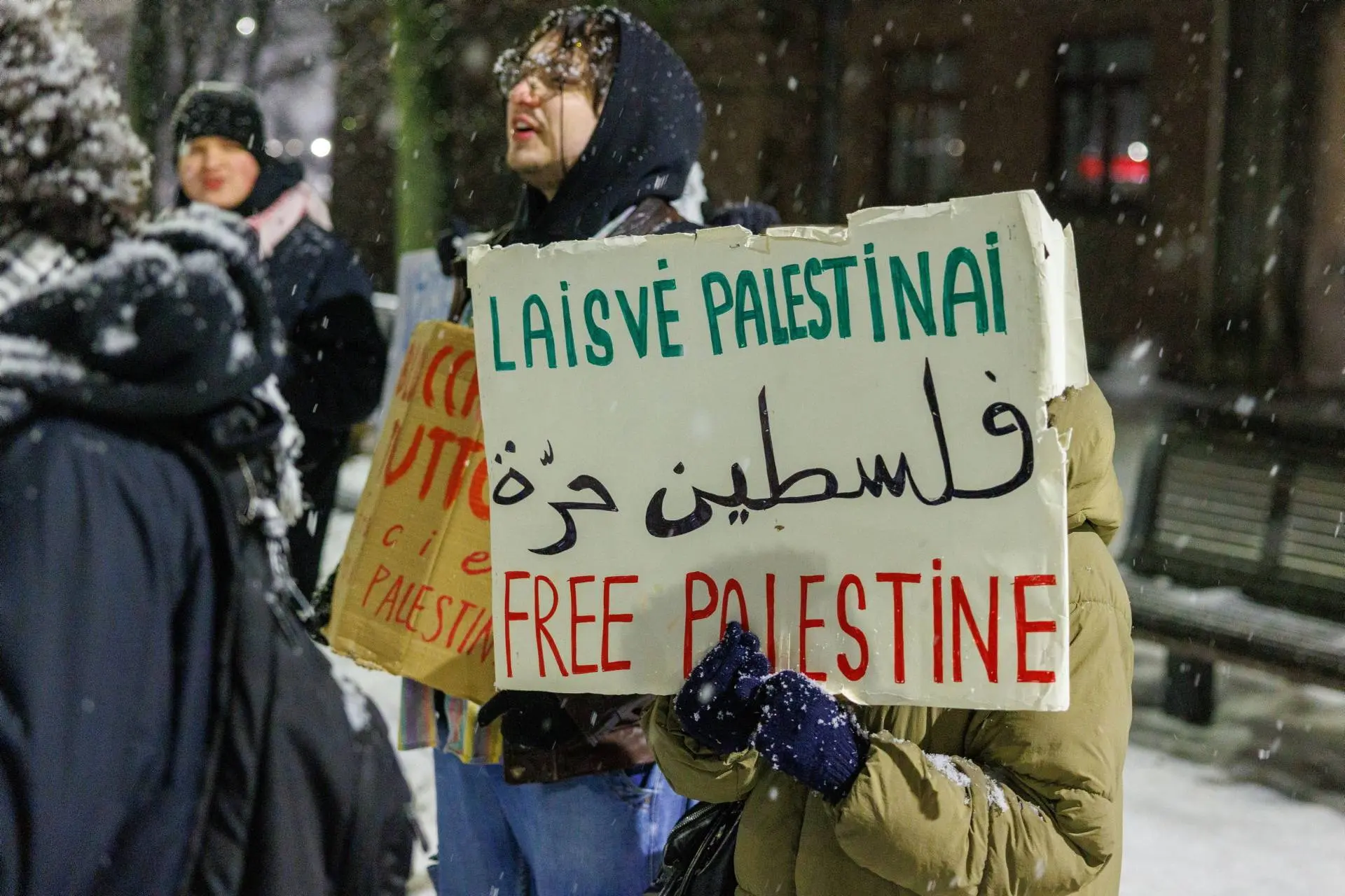 Prieš Eurolygos rungtynes Kaune – protestas