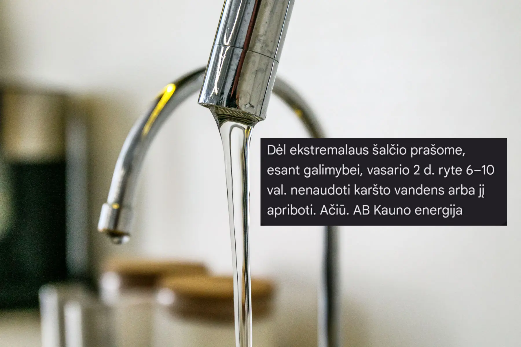 čiaupas, vanduo