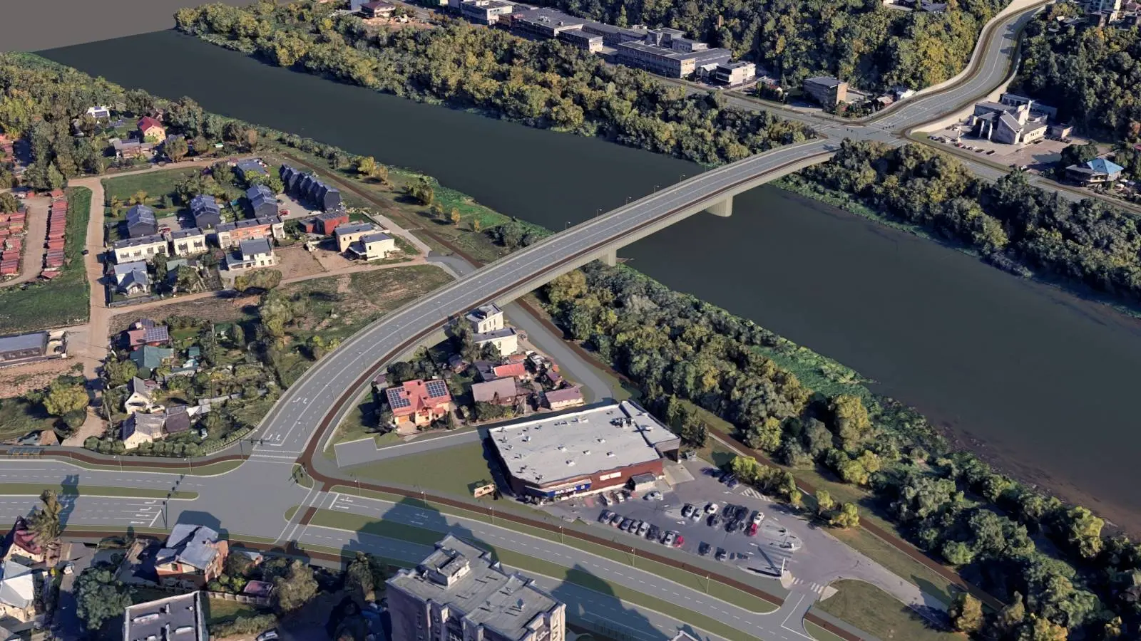 Kaunas planuoja statyti naują tiltą tarp Šilainių ir Eigulių