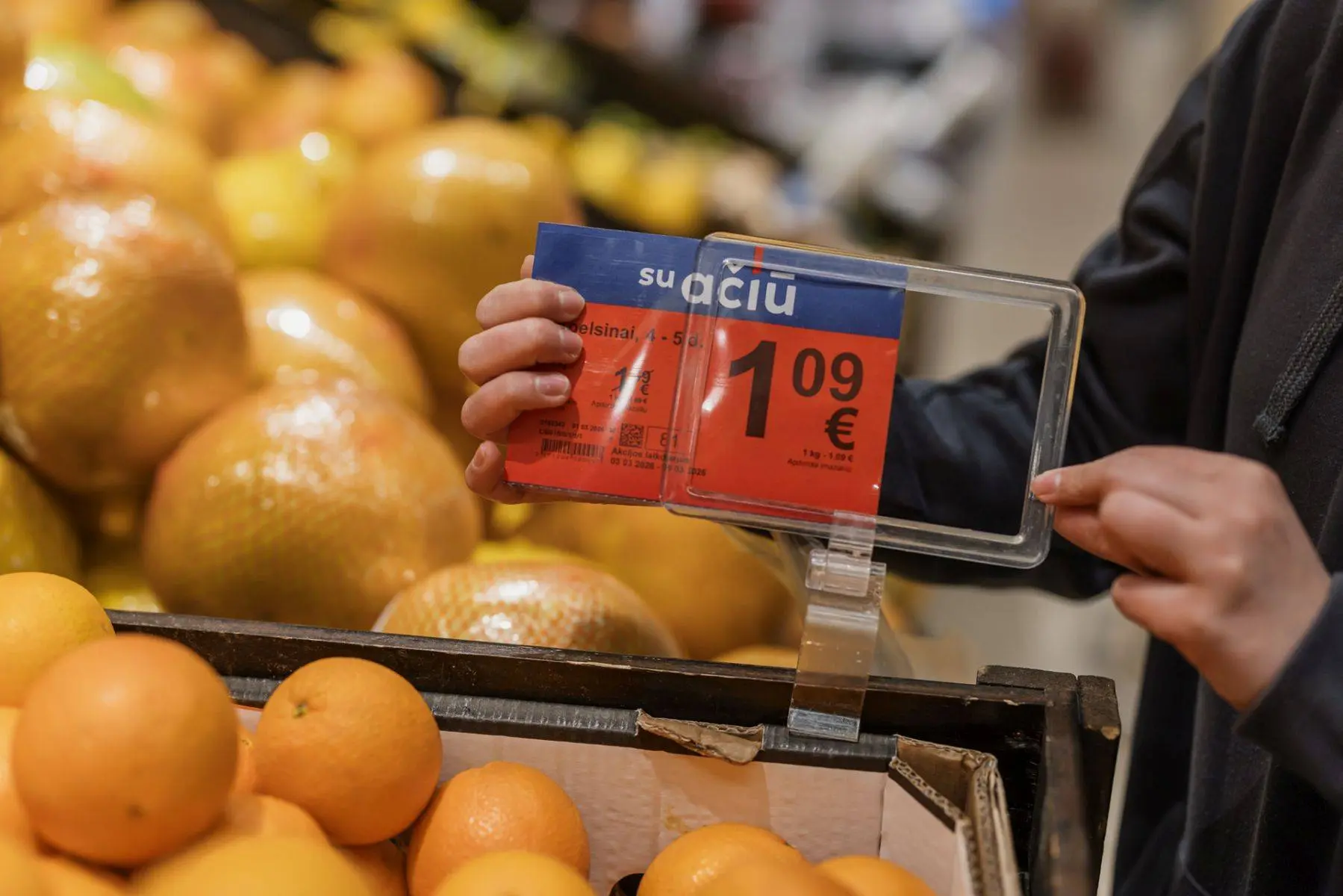 AČIŪ akcijos MAXIMOJE