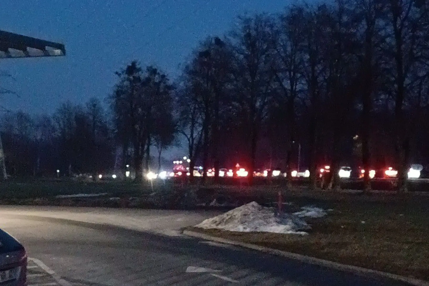 Dėl avarijos Šakių pl. sutriko eismas