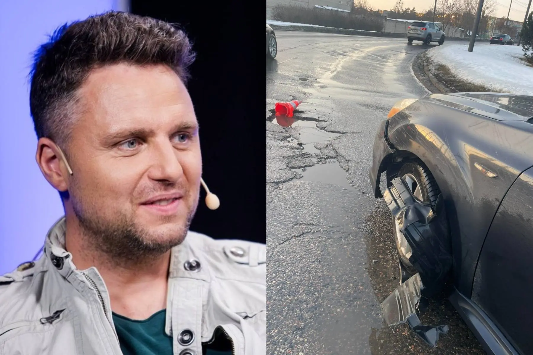 Atlikėjas E. Lubys įspėja vairuotojus: Kauno keliuose – pavojinga situacija