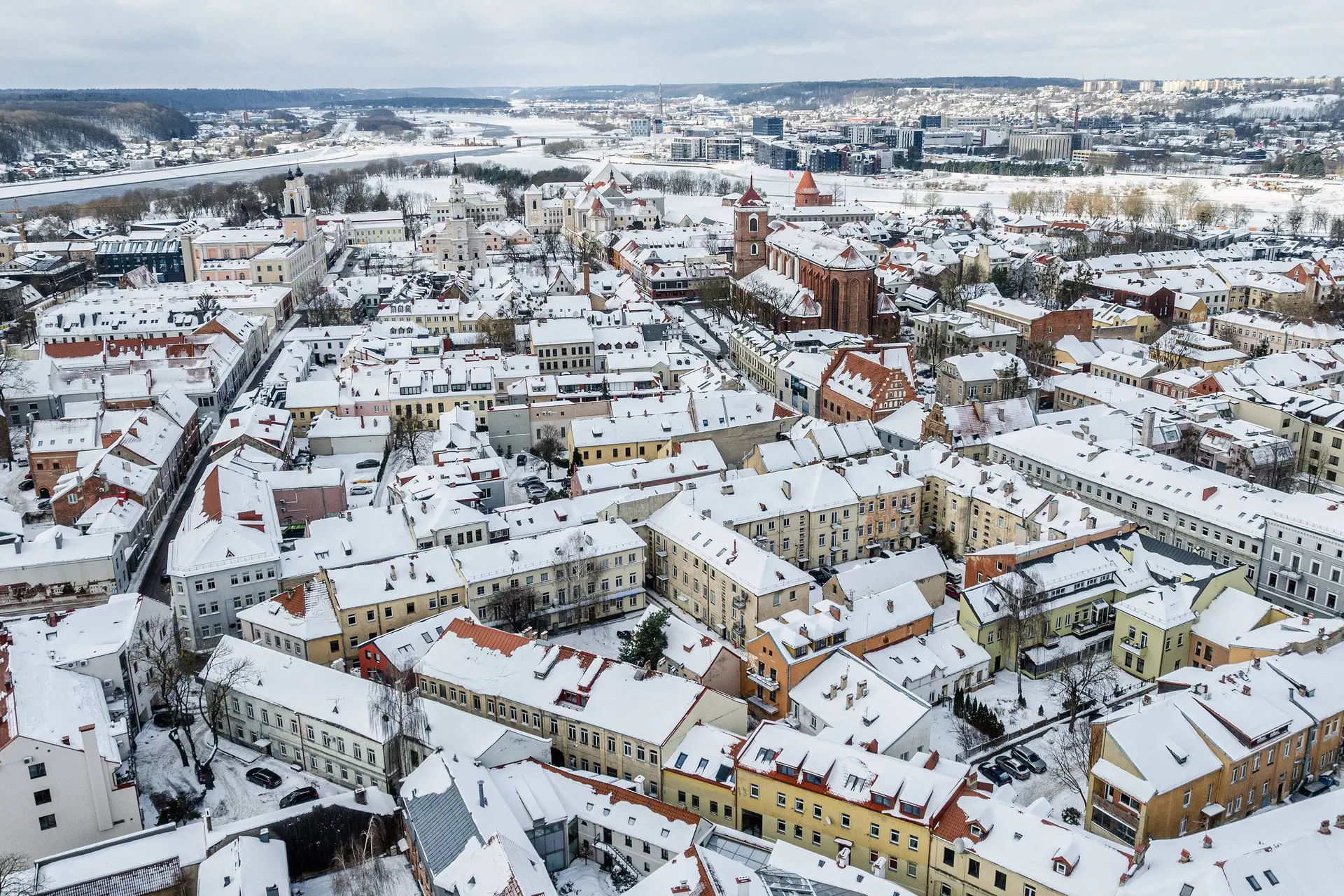 Už beveik 80 tūkst. eurų parengta Kauno senamiesčio gatvių atnaujinimo studija