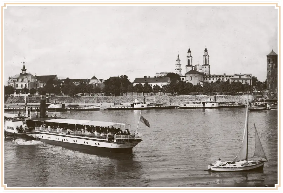 Senamiesčio vaizdas. G. Milerytės-Japertienės archyvas
