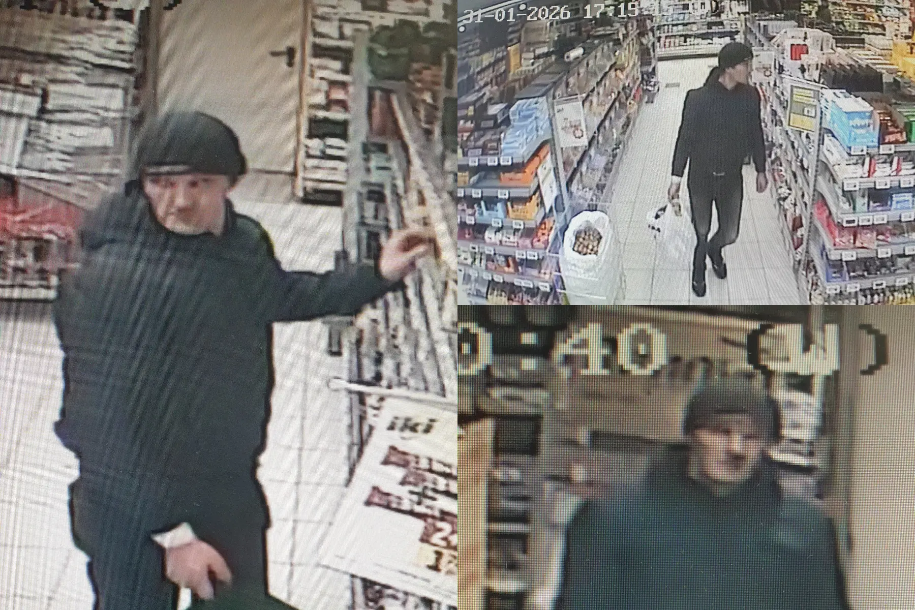 Policija prašo pagalbos atpažįstant asmenį / Kauno apskr. VPK nuotr.
