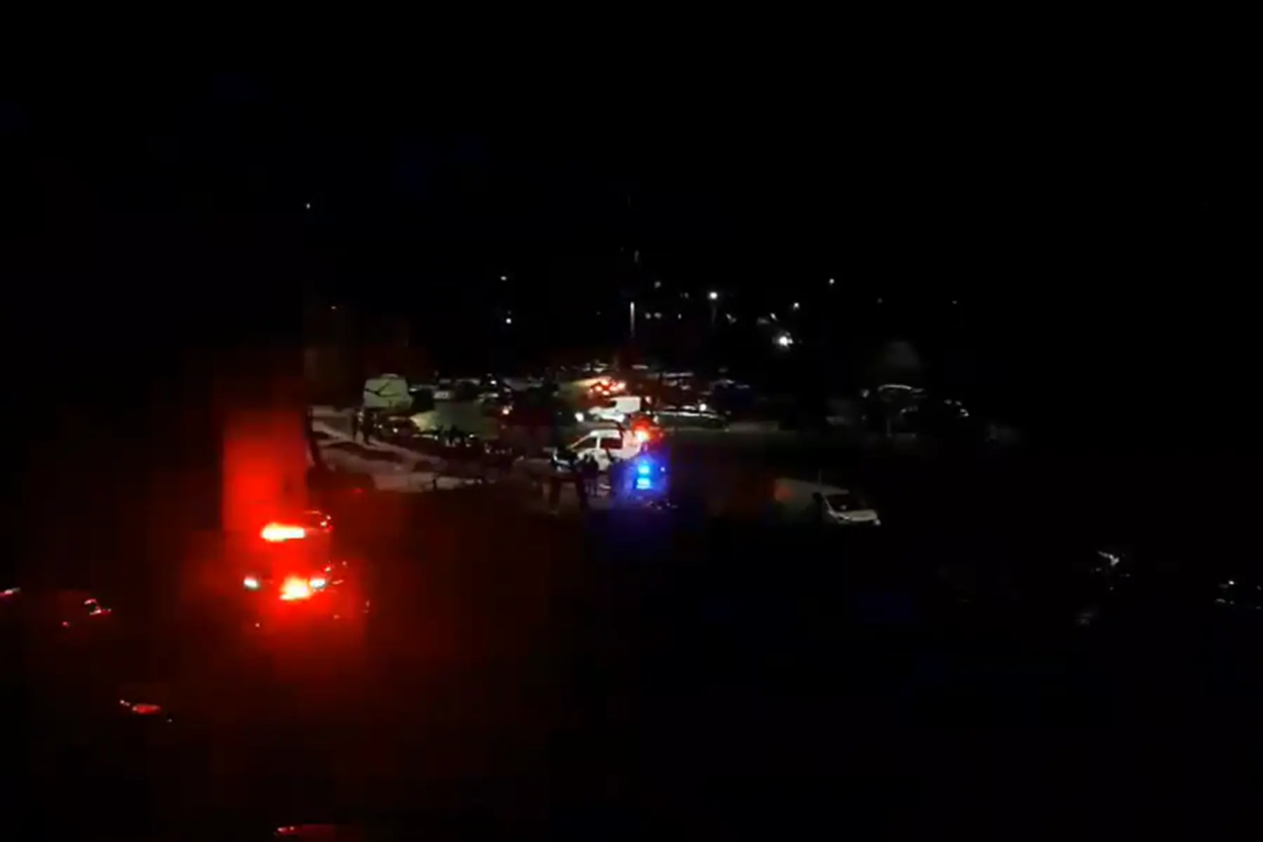 Policija Pramonės pr. / Skaitytojų nuotr.