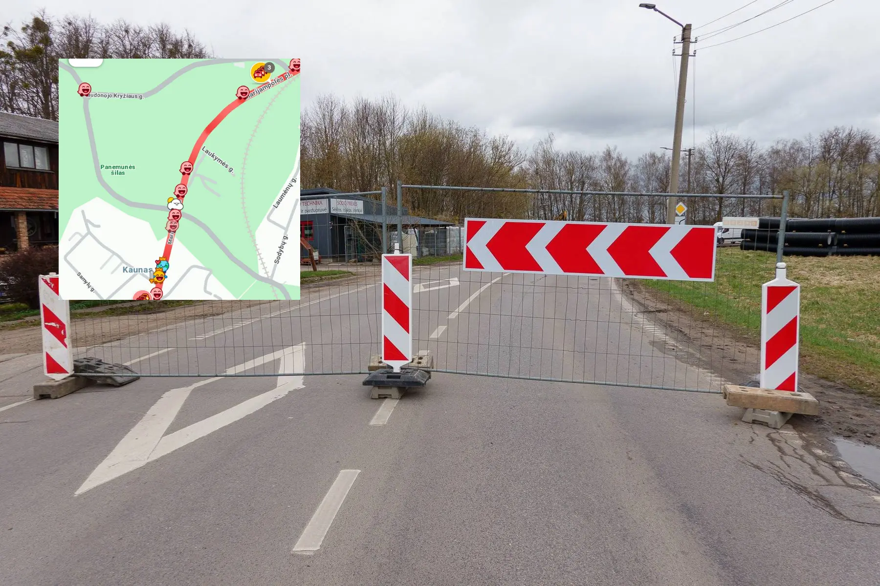 Grįžtantys namo nesitikėjo, kad naujoje apylankoje strigs labai ilgam