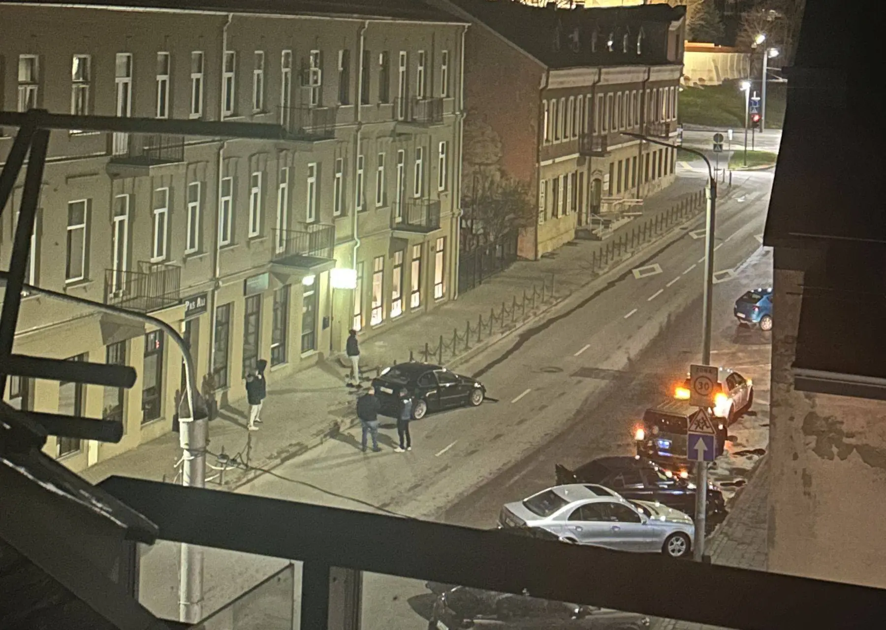Avarija šv. Gertrūdos gatvėje